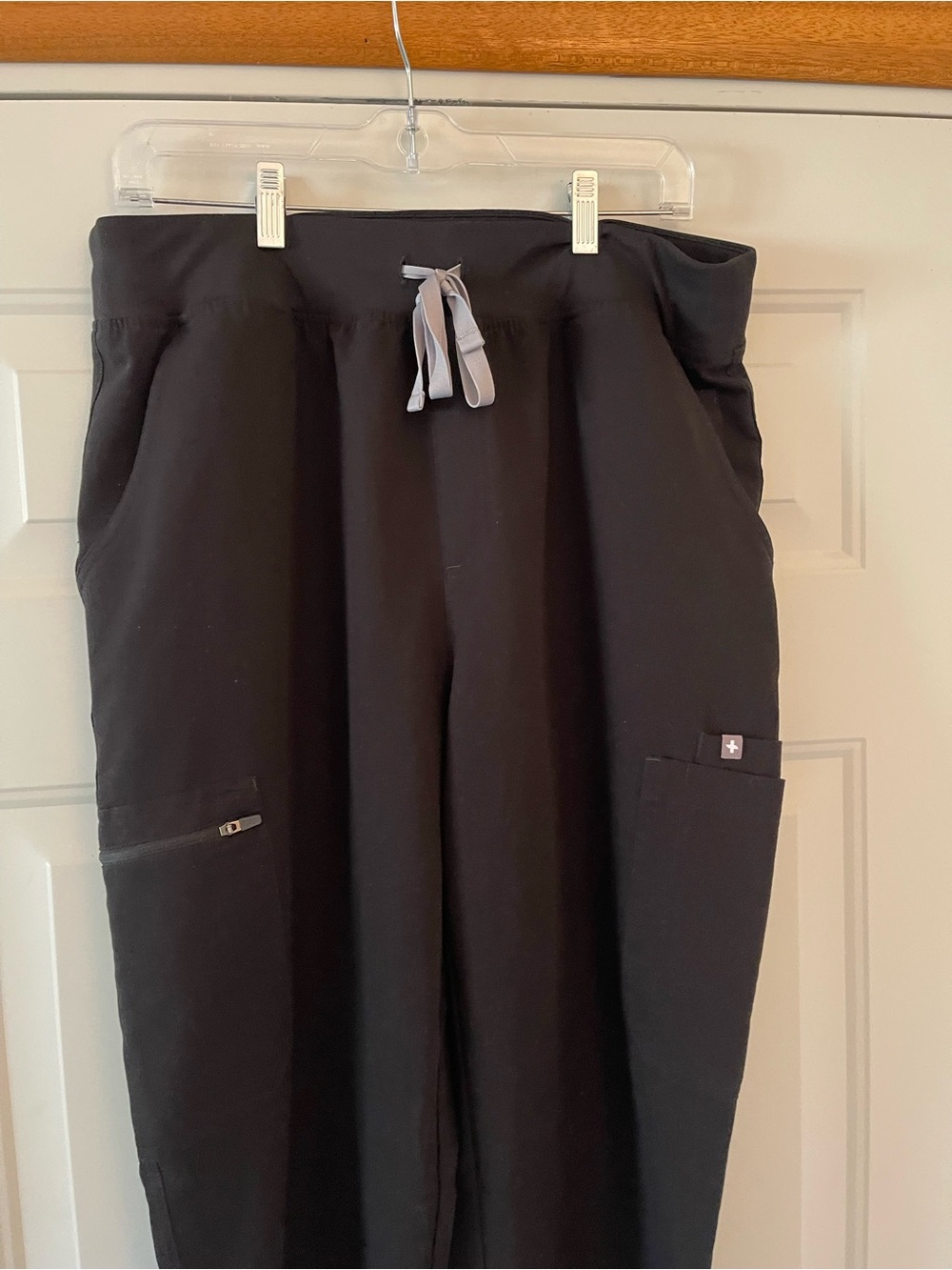 FIGS scrubs women set Top XL Pants XL/T Black nursing Medical - Picture 7 of 9